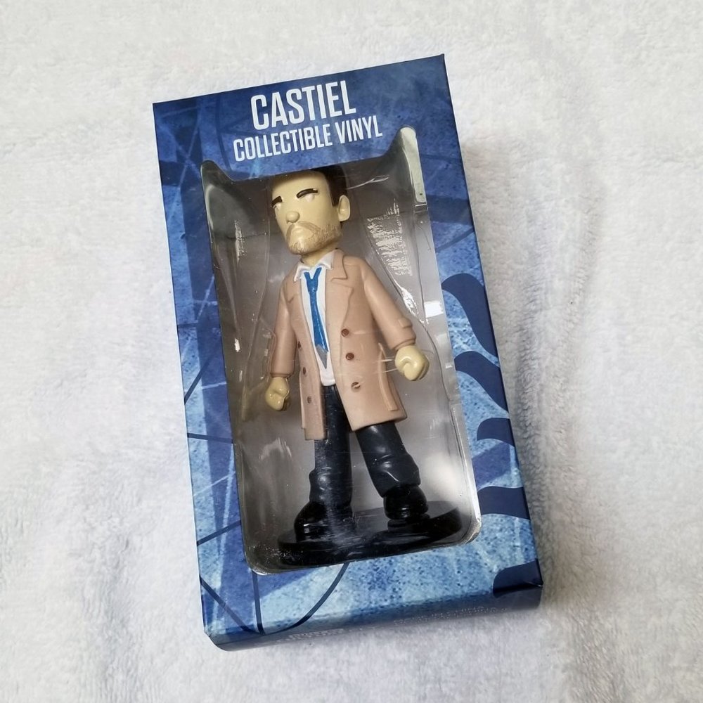 🆕️ BNIB Supernatural Box EXCLUSIVE Castiel angel vinyl figure Culturefly